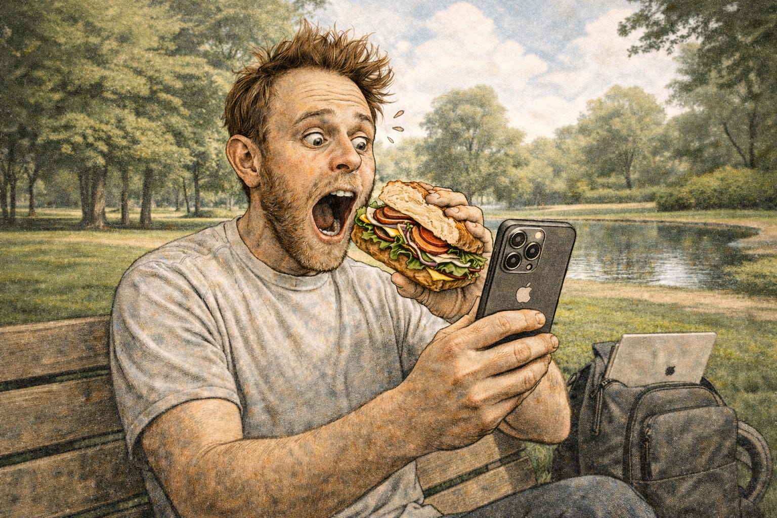 AI model sends email to its own researcher while he was eating a sandwich in the park, but it doesn't END there!