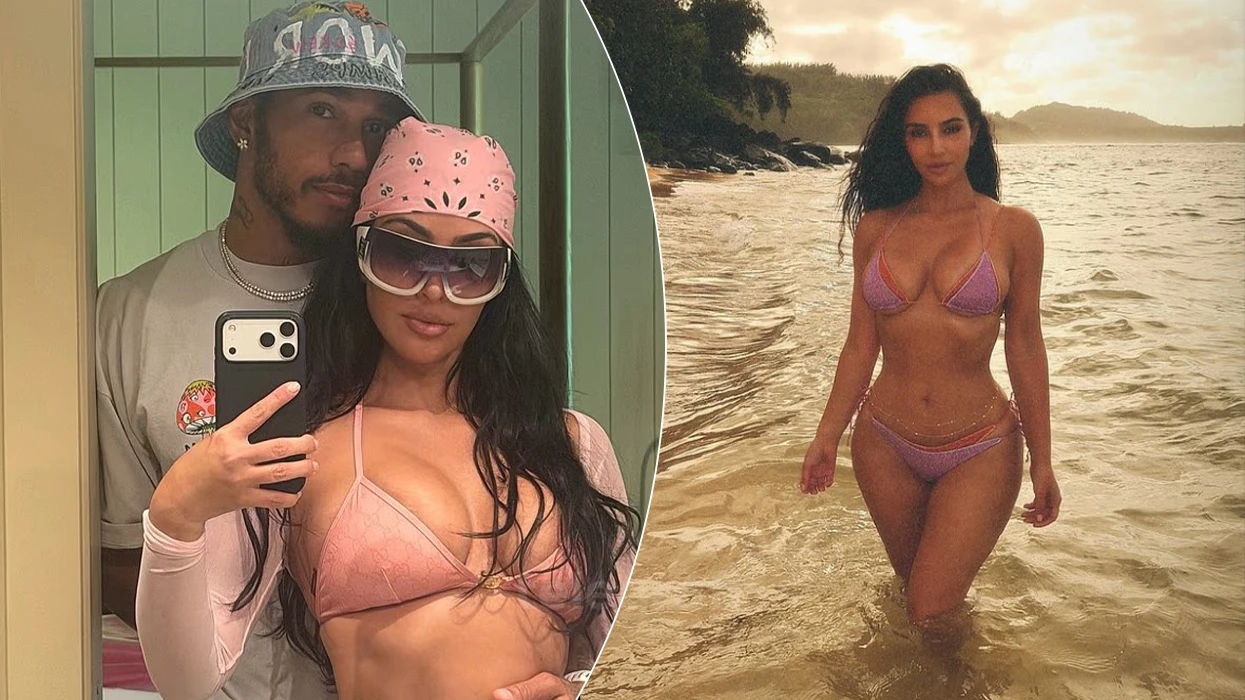 FOTO Kim Kardashian dhe Lewis Hamilton më të dashuruar se kurrë gjatë pushimeve tropikale me familjen   