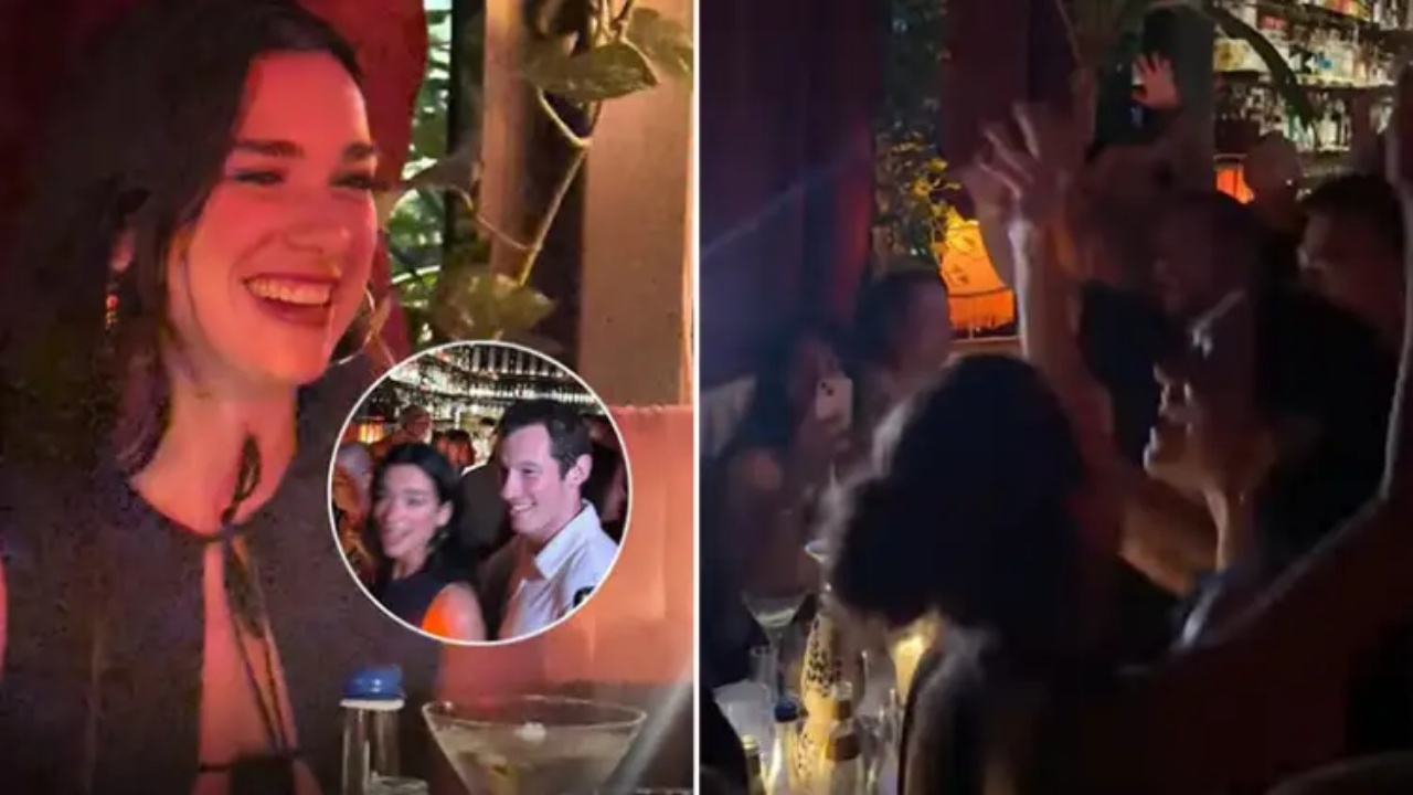 FOTO  Dua Lipa dhe i fejuari i saj shijojnë jetën e natës në Prishtinë