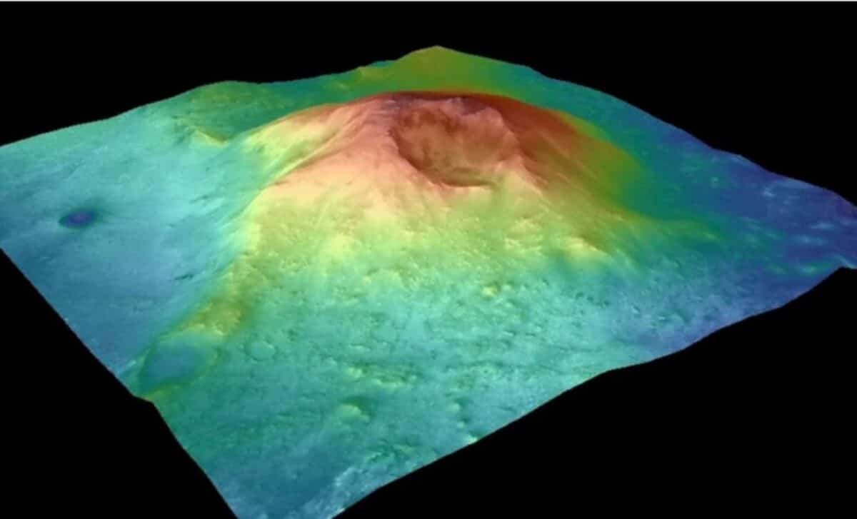 Shkencëtarët zbulojnë një vullkan të fshehur në Mars