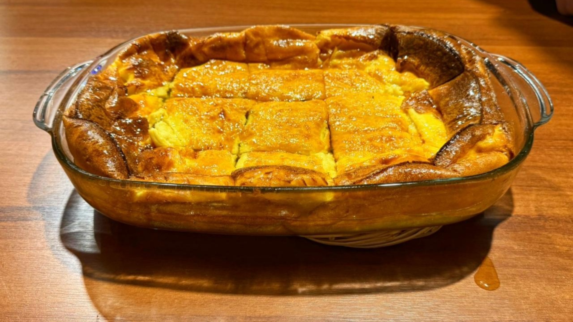 Kajmaçinë with sherbet