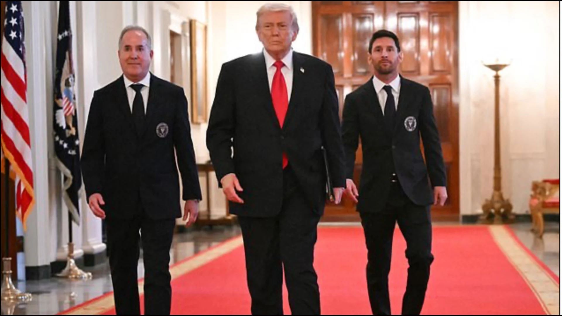 Presidenti Trump pret Messin në Shtëpinë e Bardhë dhe flet për  raketat në Iran dhe Ronaldon