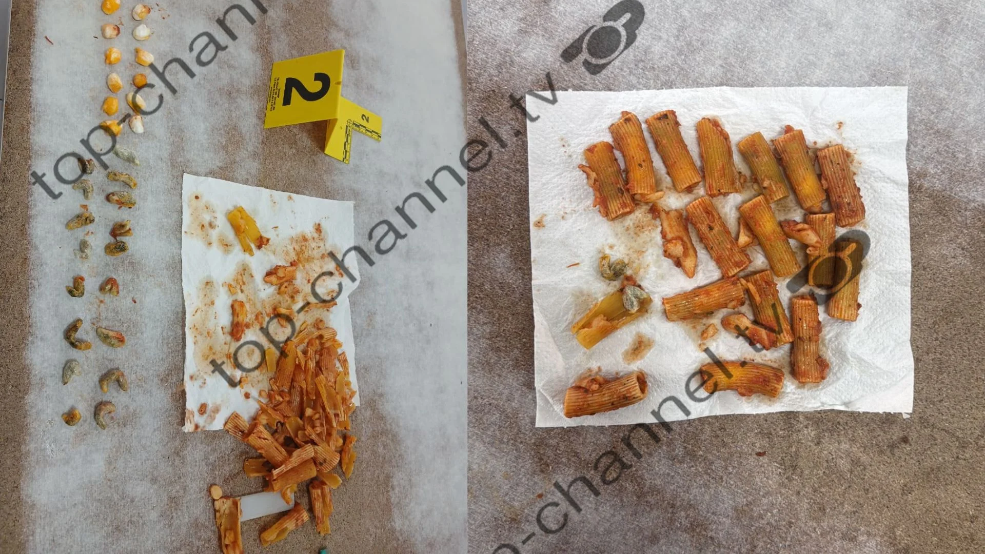 FOTO  Kokainë e hashash brenda makaronave të gatuara  si u zbulua porosia e drogës te  313  a