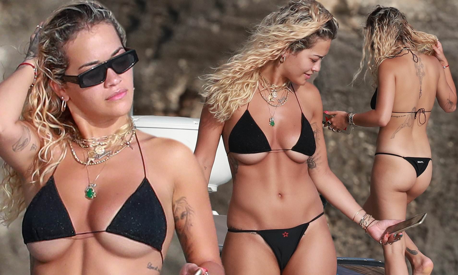 Nuk ndalet Rita Ora, del sërish topless në Ibiza (FOTO) | Gazeta Shqip