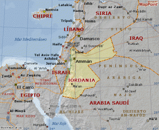 Harte - Lindja e mesme Jordania