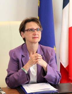 Ambasadorja e Francës në Shqipëri, znj. Christine Moro
