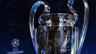 UEFA Champions League Trophy Handover & Draw
