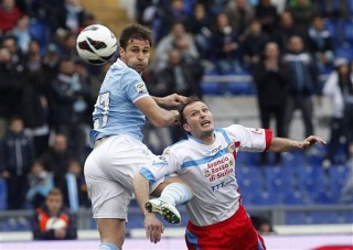 Lorik Cana ne ndeshjen kunder Katanias
