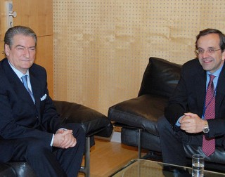 Samaras & Sali Berisha