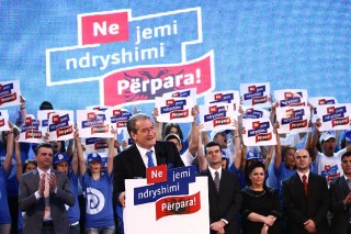berisha ne miting