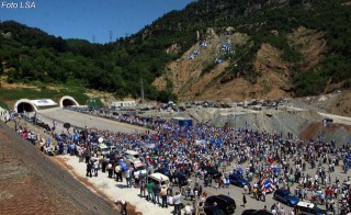 Inaugurimi i tunelit te Krrabes