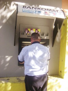polic bankomat