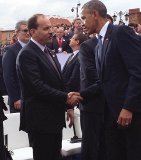 presidenti nishani-presidenti obama