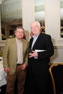 Ndreke Gjini me Presidentin e Irlandes