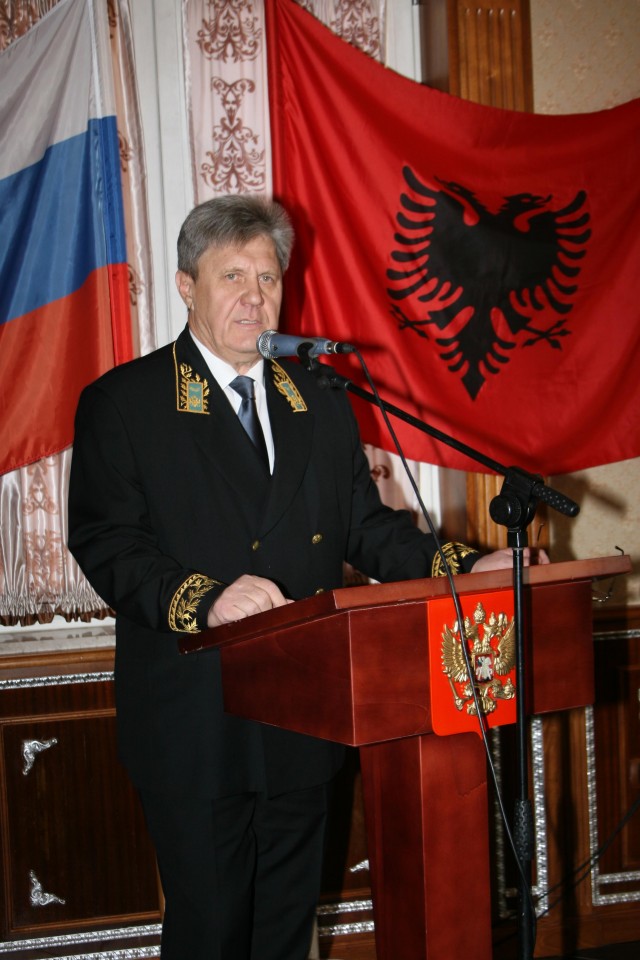 Ambasadorit Rus ne Shqiperi