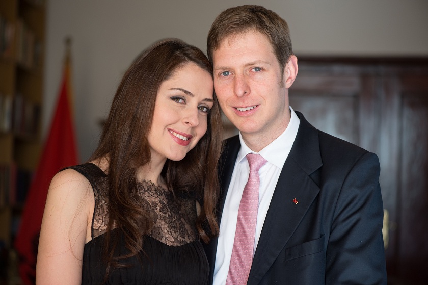 Photo shooting of Prince Leka II of the Albanians and his fiancee Elia Zaharia- 25 & 26/03/16 © David Nivière 2016 All Rights Reserved