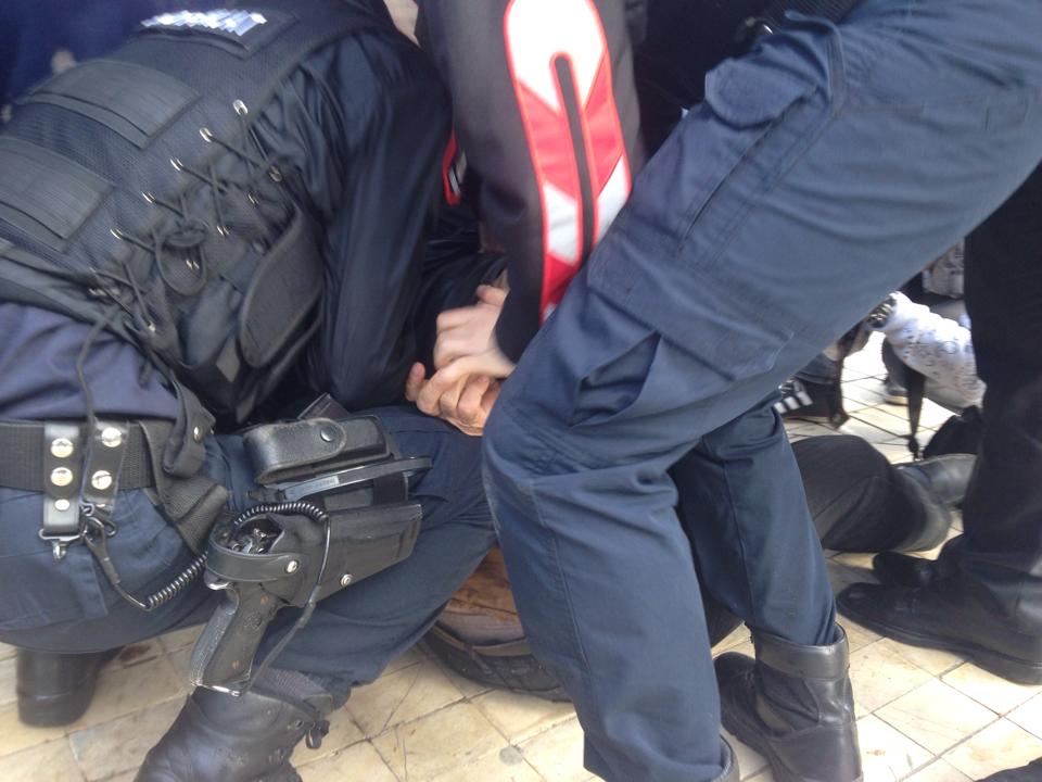 arrestim nga shqiponjat